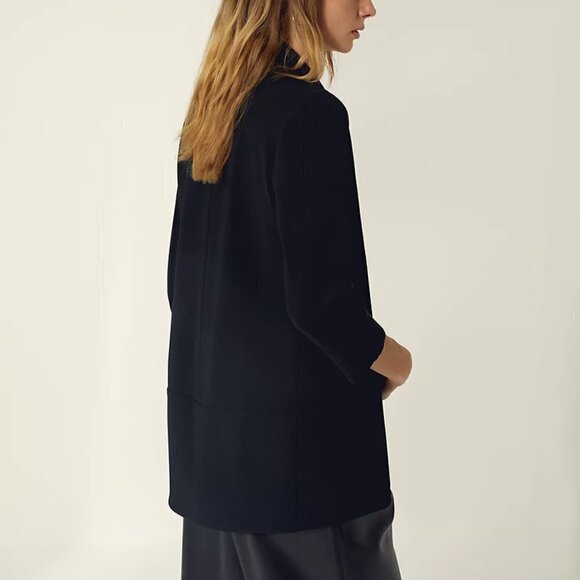 Aritzia Wilfred Chevalier Jacket- Relaxed Open Front Blazer - Picture 4 of 11